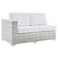Convene 4-Piece Outdoor Patio Sectional Set By Modway - EEI-5445 | Outdoor Sofas, Loveseats & Sectionals | Modishstore - 21