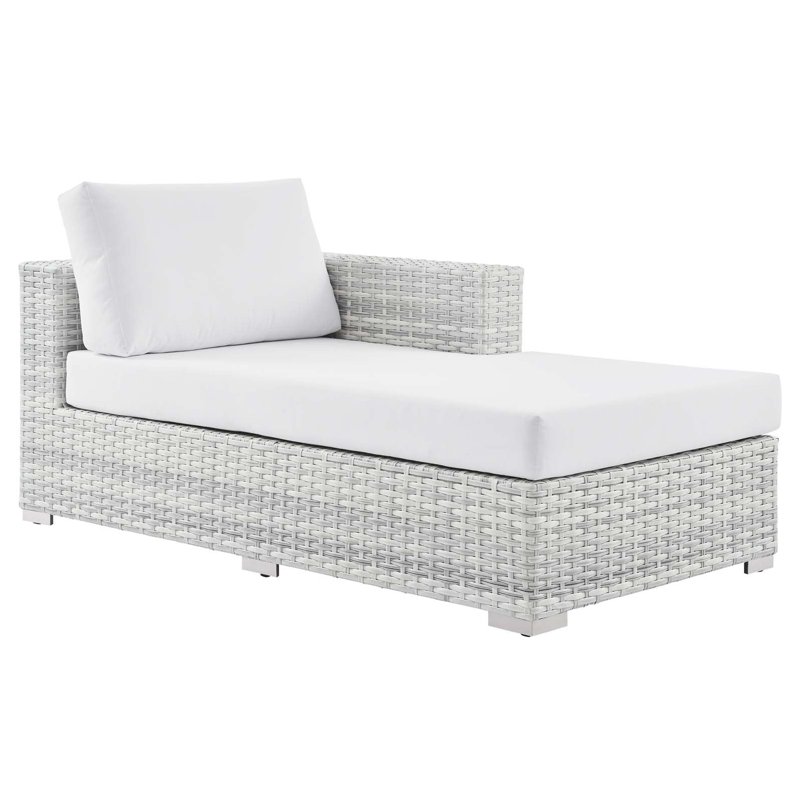Convene 4-Piece Outdoor Patio Sectional Set By Modway - EEI-5445 | Outdoor Sofas, Loveseats & Sectionals | Modishstore - 24