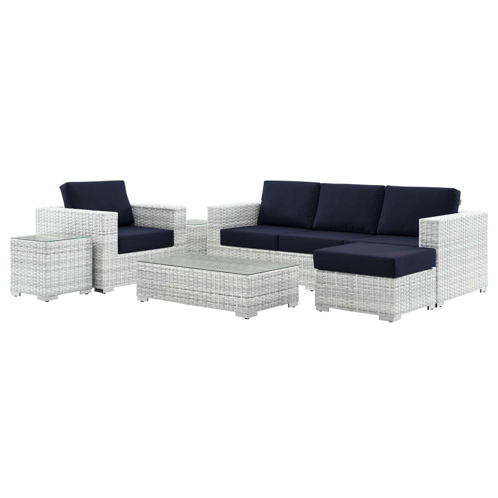 Modway Convene 6-Piece Outdoor Patio Set - EEI-5449 | Outdoor Sofas, Loveseats & Sectionals | Modishstore - 10
