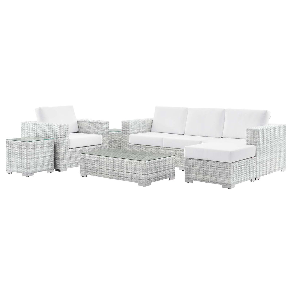 Modway Convene 6-Piece Outdoor Patio Set - EEI-5449 | Outdoor Sofas, Loveseats & Sectionals | Modishstore - 13