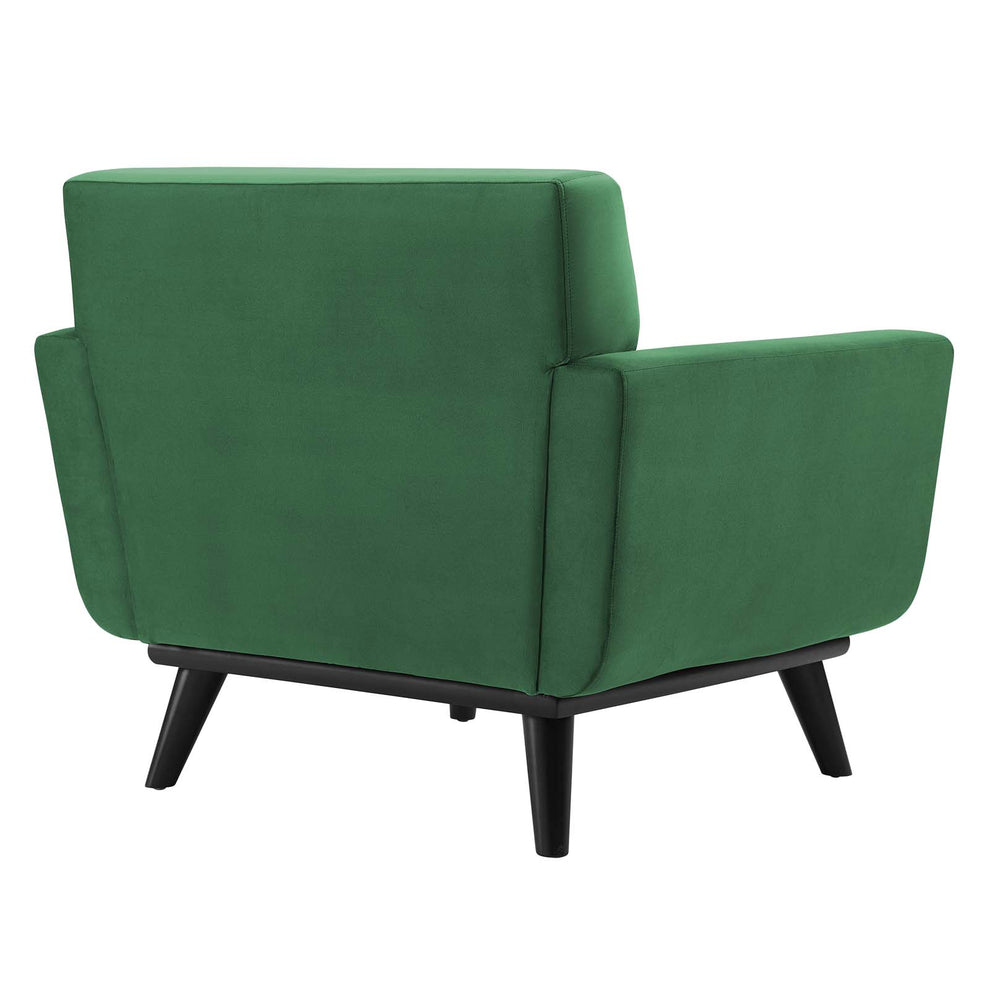 Modway Engage Channel Tufted Performance Velvet Armchair - EEI-5457 | Armchairs | Modishstore - 9