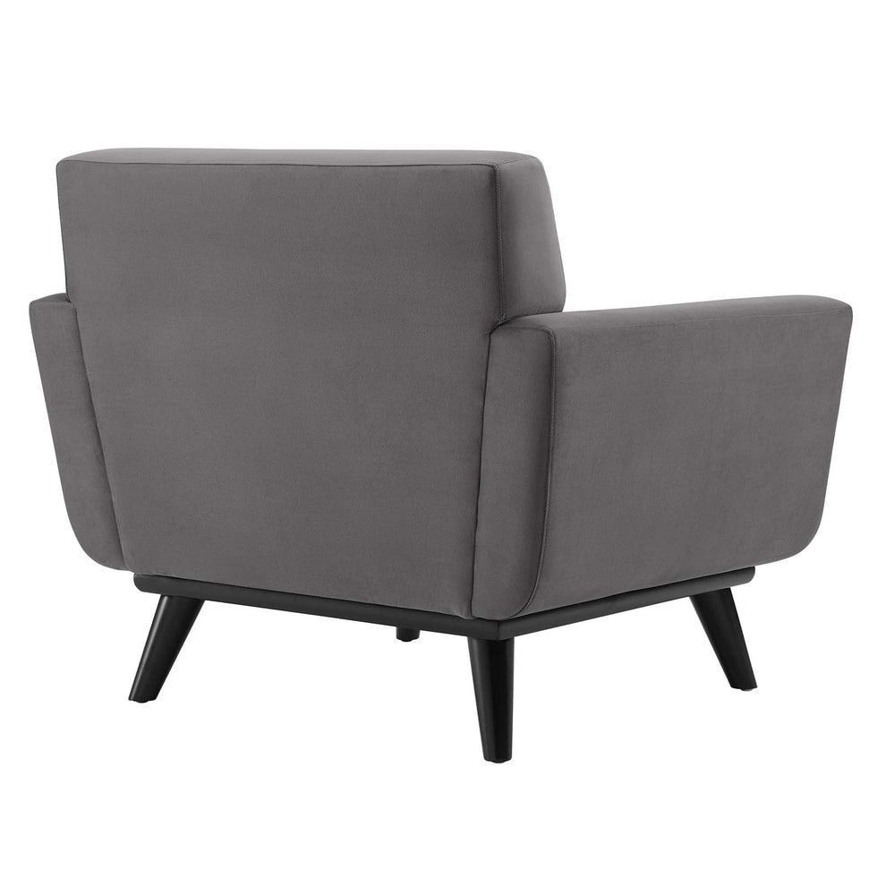 Modway Engage Channel Tufted Performance Velvet Armchair - EEI-5457 | Armchairs | Modishstore - 13