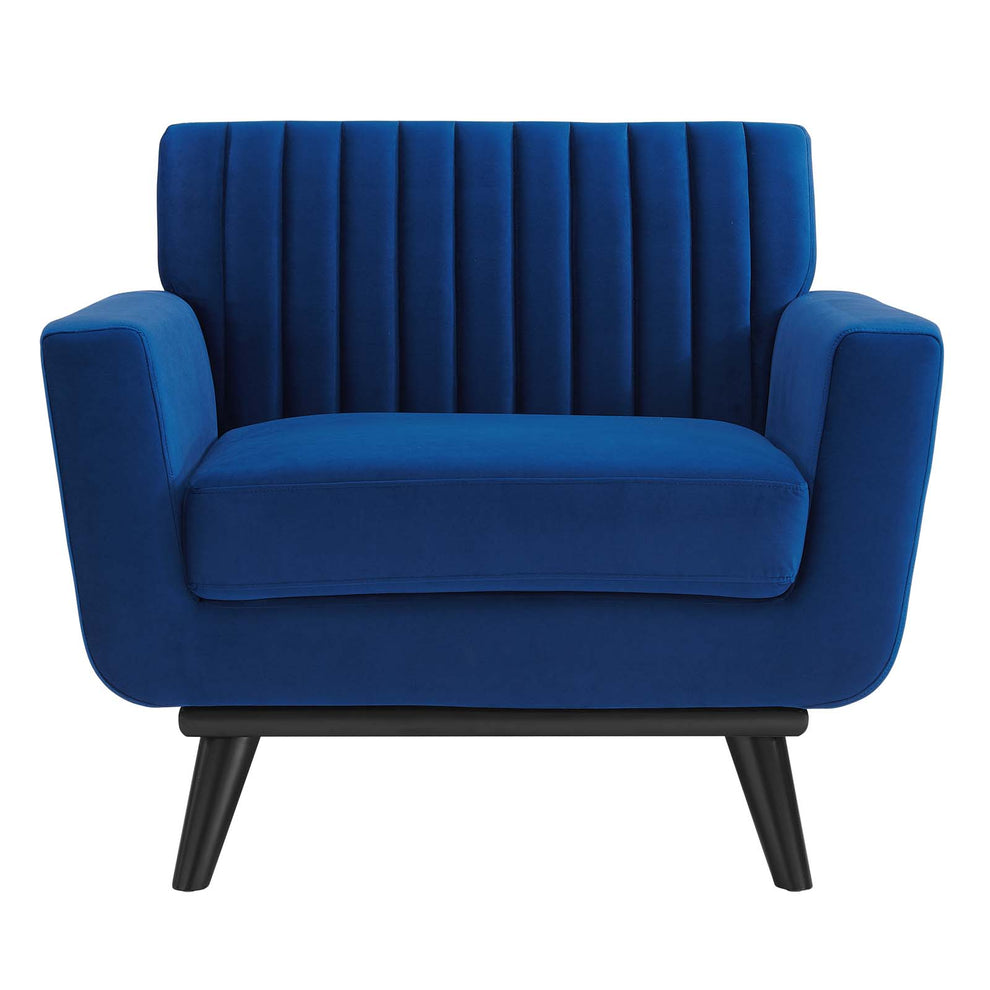 Modway Engage Channel Tufted Performance Velvet Armchair - EEI-5457 | Armchairs | Modishstore - 16