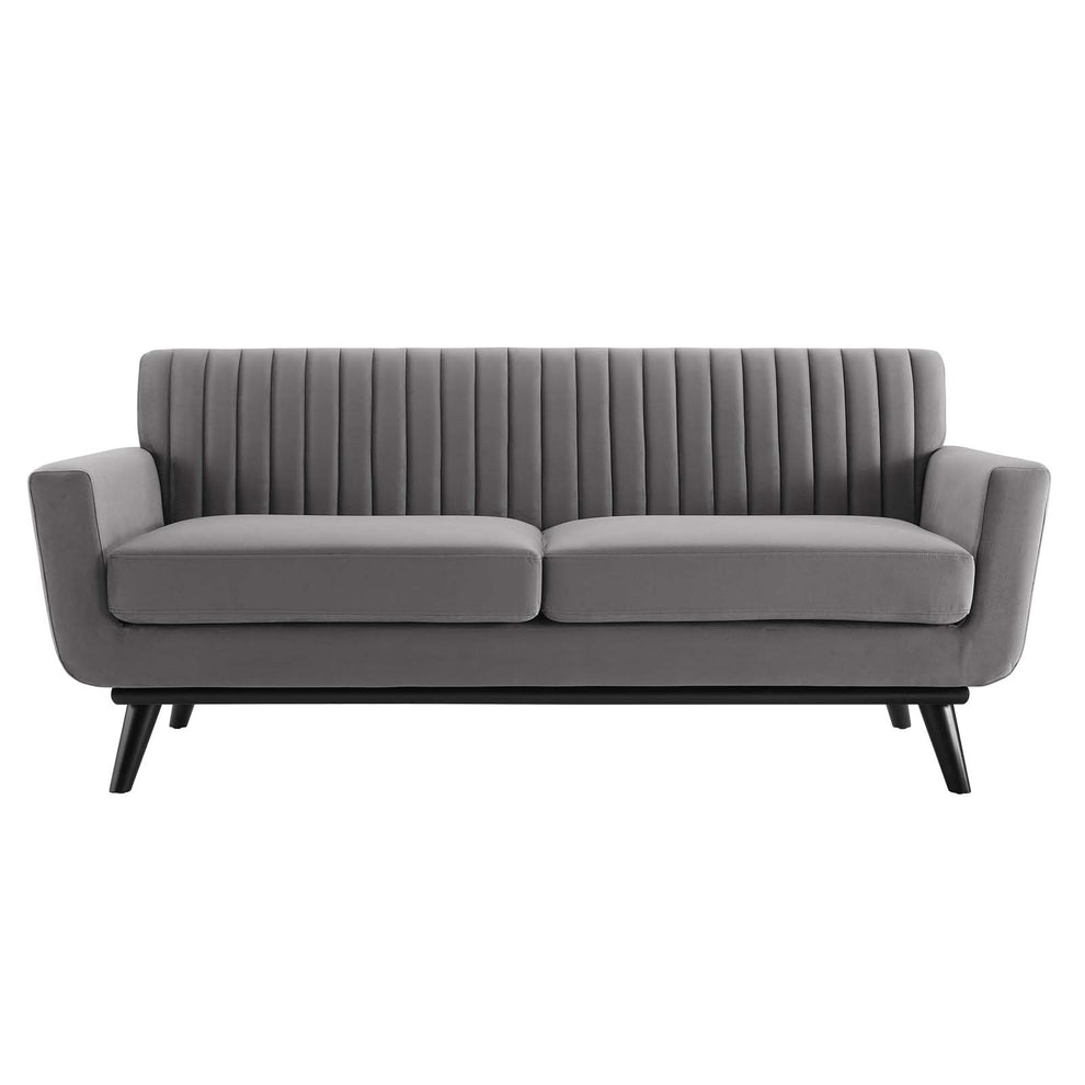 Modway Engage Channel Tufted Performance Velvet Loveseat - EEI-5458 | Loveseats | Modishstore - 8