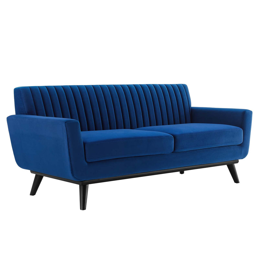 Modway Engage Channel Tufted Performance Velvet Loveseat - EEI-5458 | Loveseats | Modishstore - 10