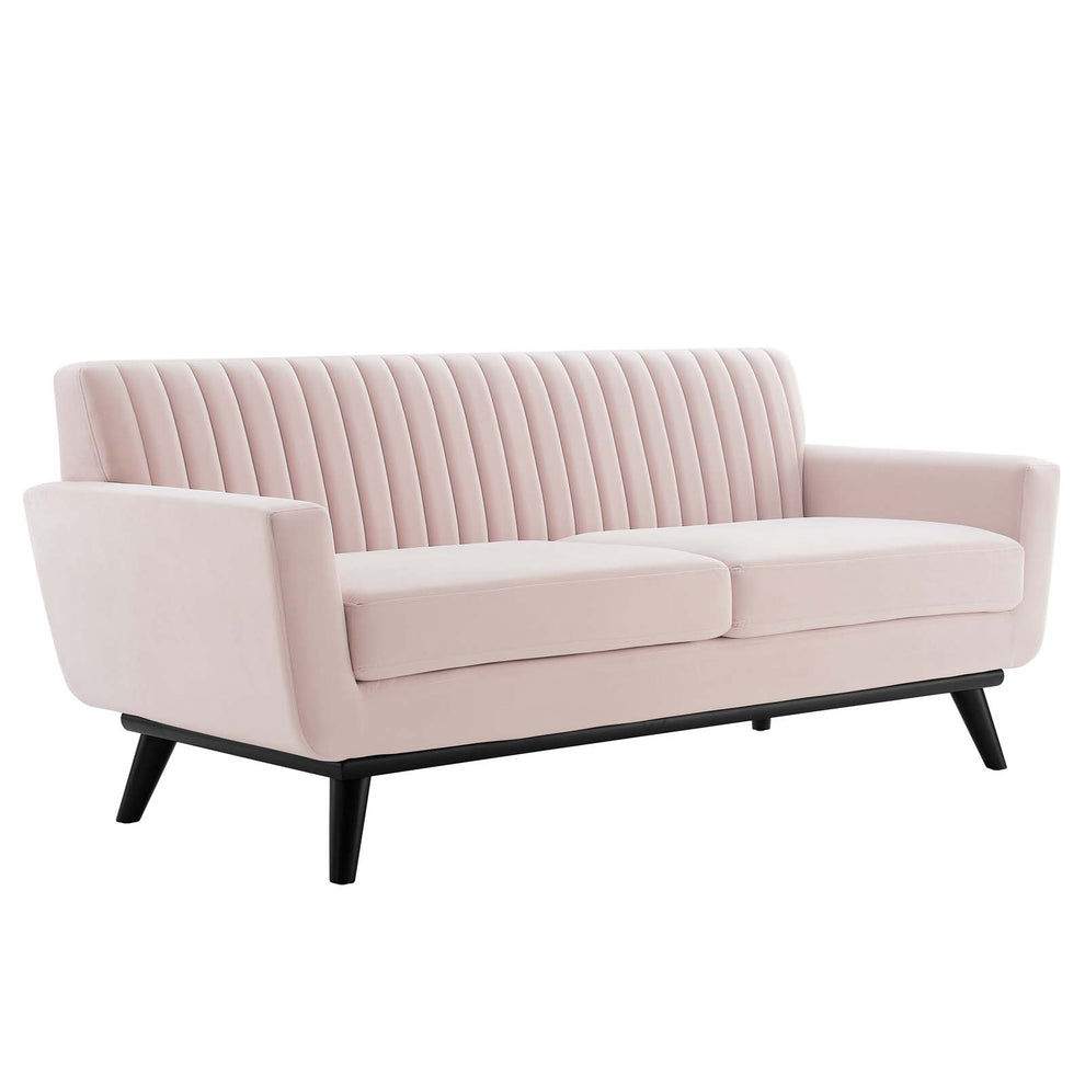 Modway Engage Channel Tufted Performance Velvet Loveseat - EEI-5458 | Loveseats | Modishstore - 13