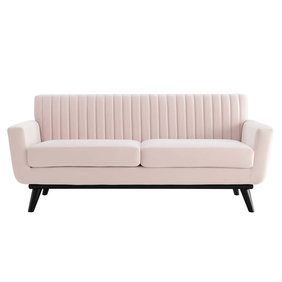 Modway Engage Channel Tufted Performance Velvet Loveseat - EEI-5458 | Loveseats | Modishstore - 14