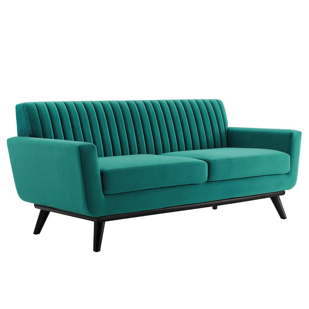 Modway Engage Channel Tufted Performance Velvet Loveseat - EEI-5458 | Loveseats | Modishstore - 16