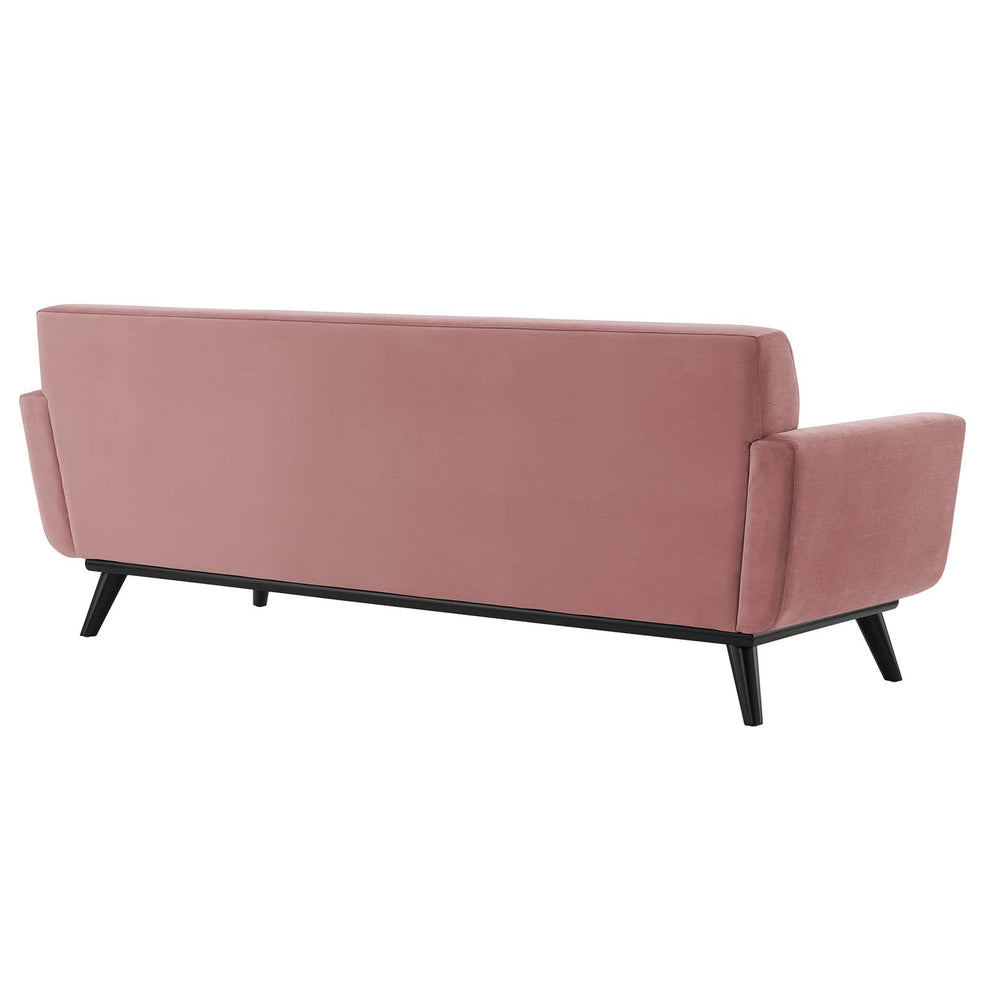 Modway Engage Channel Tufted Performance Velvet Sofa - EEI-5459 | Sofas | Modishstore - 4