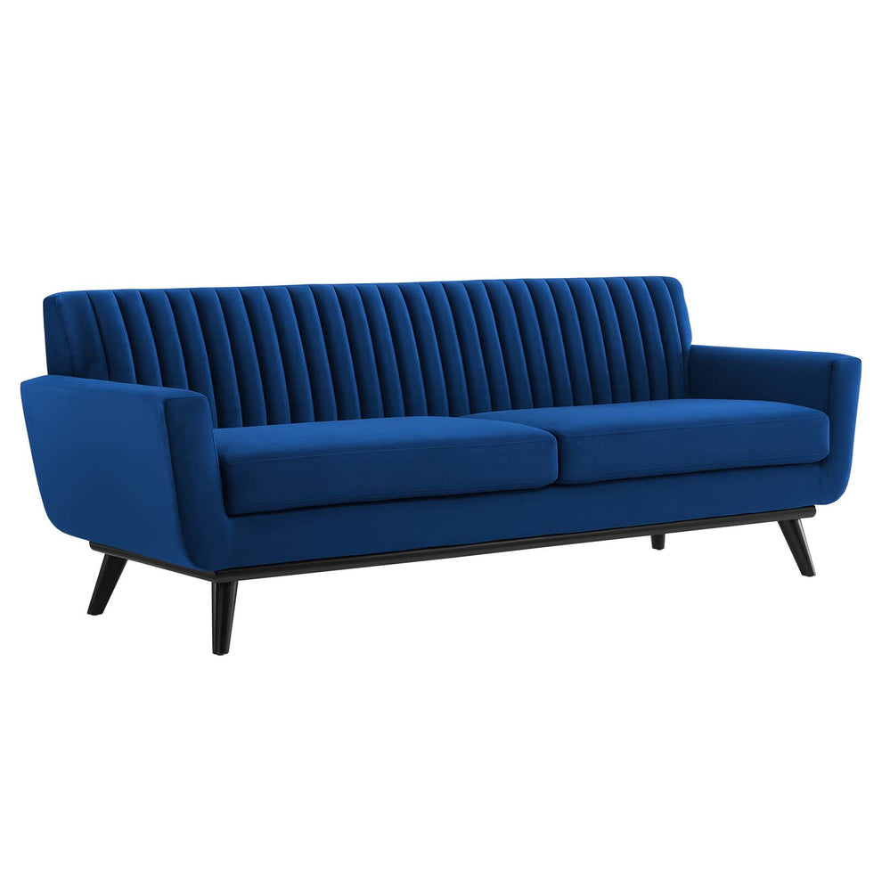 Modway Engage Channel Tufted Performance Velvet Sofa - EEI-5459 | Sofas | Modishstore - 15
