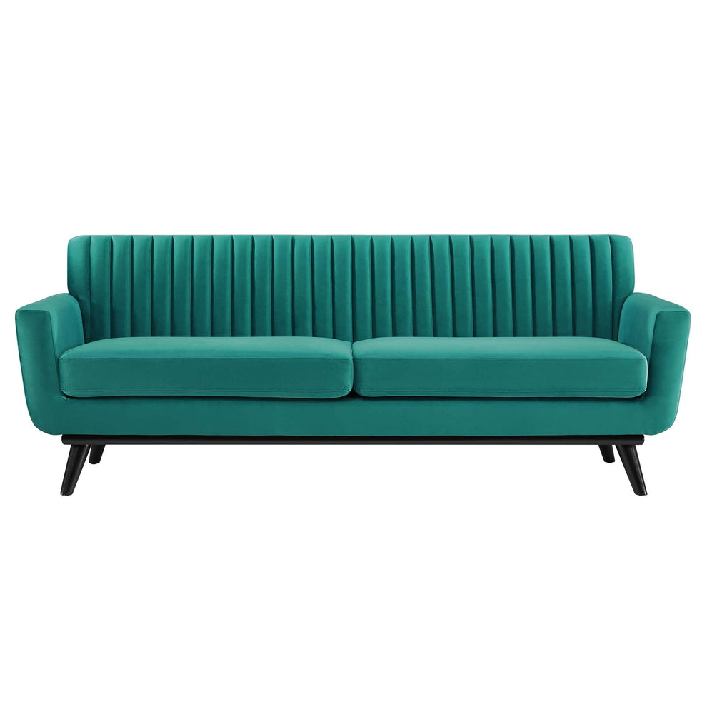 Modway Engage Channel Tufted Performance Velvet Sofa - EEI-5459 | Sofas | Modishstore - 23