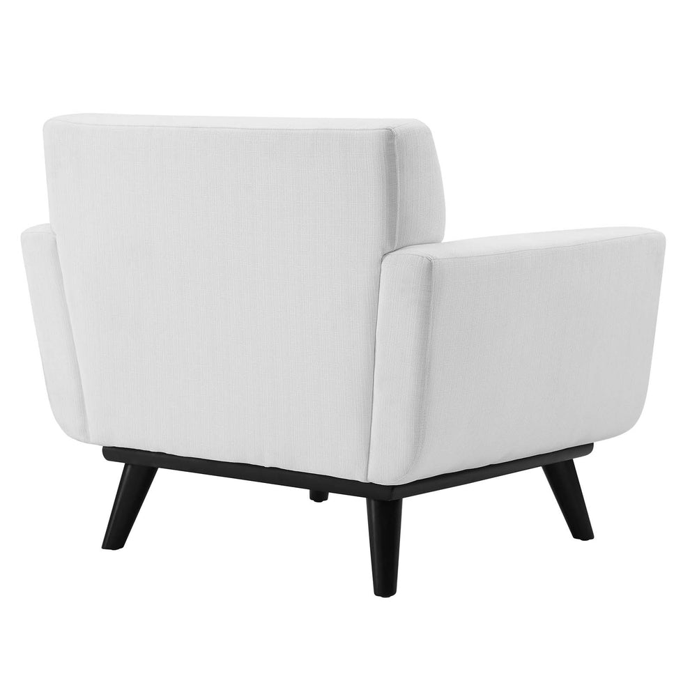 Modway Engage Channel Tufted Fabric Armchair - EEI-5460 | Armchairs | Modishstore - 4
