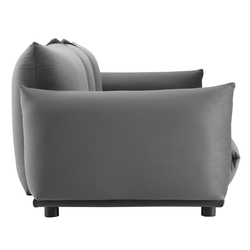 Modway Copious Performance Velvet Sofa - EEI-5470 | Sofas | Modishstore - 11