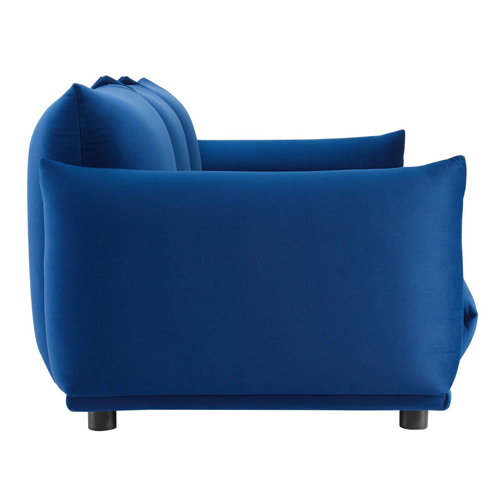 Modway Copious Performance Velvet Sofa - EEI-5470 | Sofas | Modishstore - 15