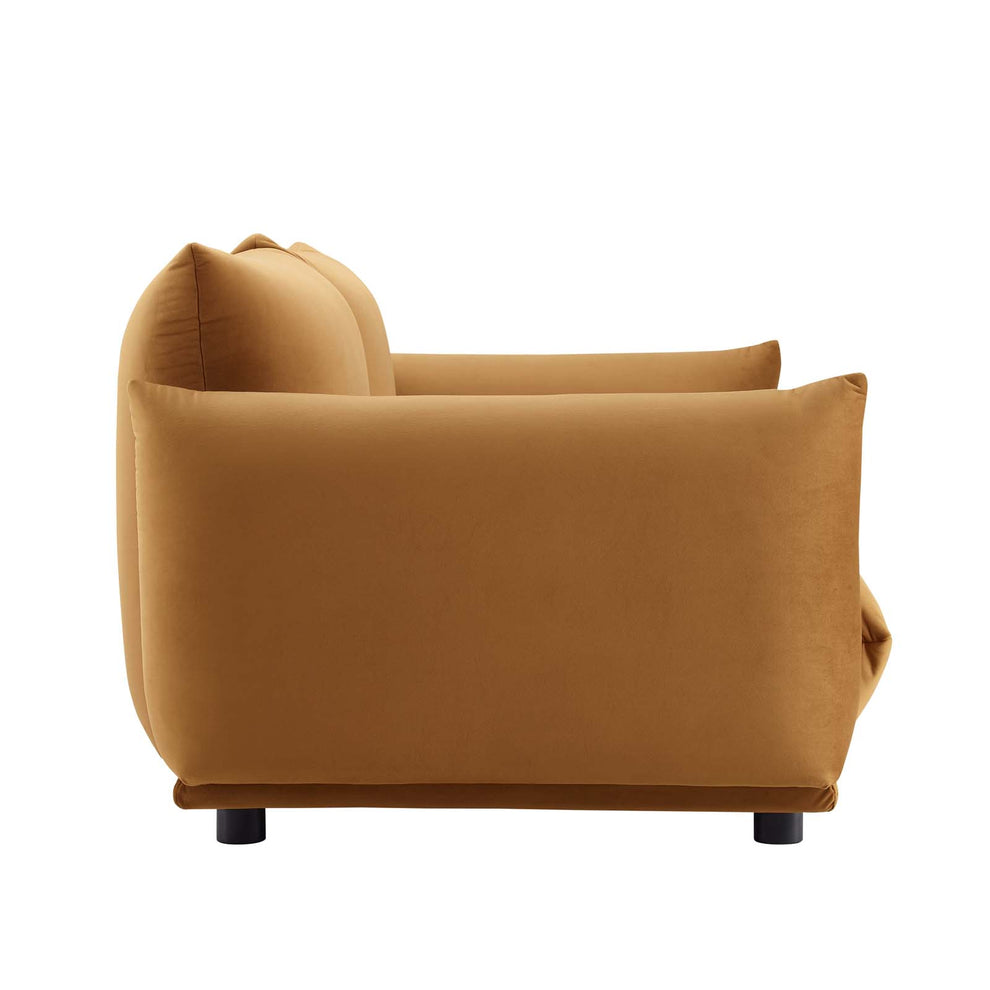 Modway Copious Performance Velvet Loveseat - EEI-5471 | Loveseats | Modishstore - 3