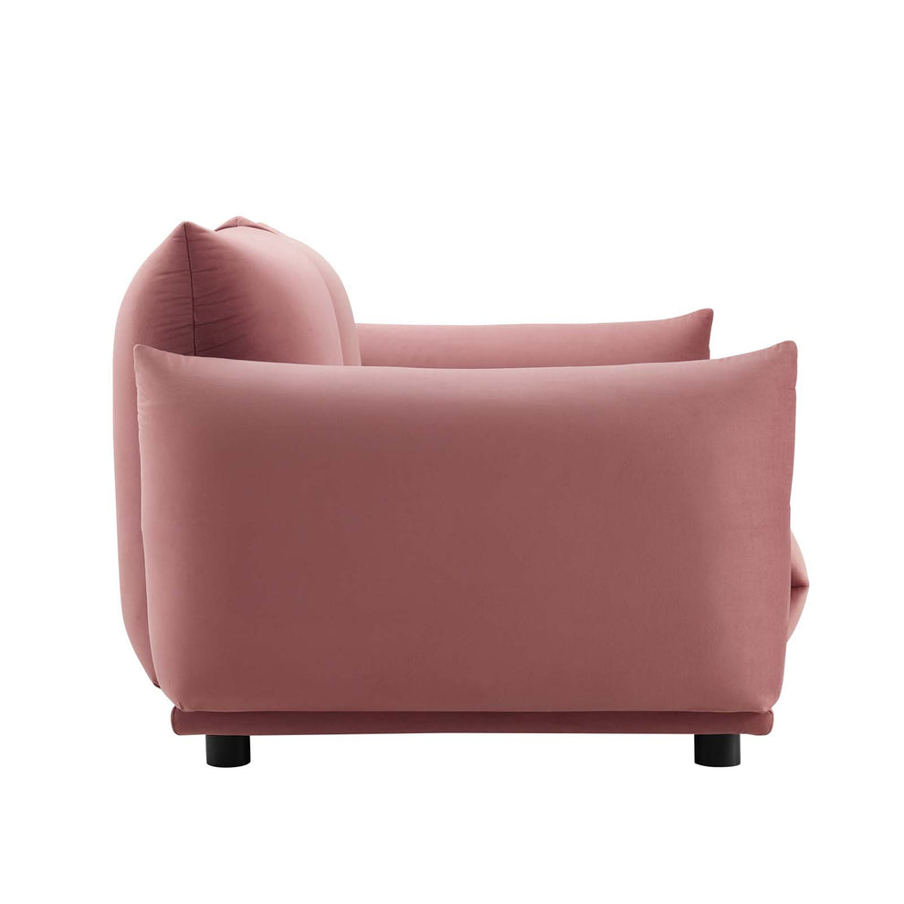 Modway Copious Performance Velvet Loveseat - EEI-5471 | Loveseats | Modishstore - 7