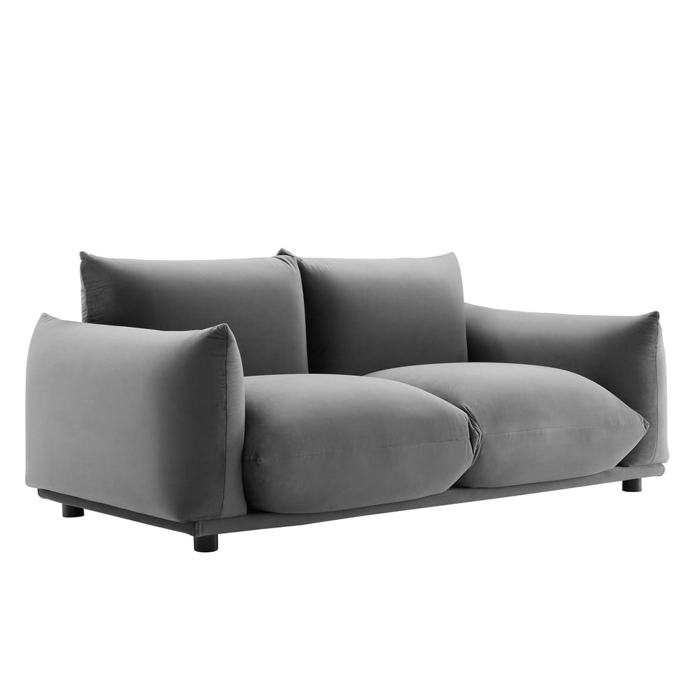 Modway Copious Performance Velvet Loveseat - EEI-5471 | Loveseats | Modishstore - 10