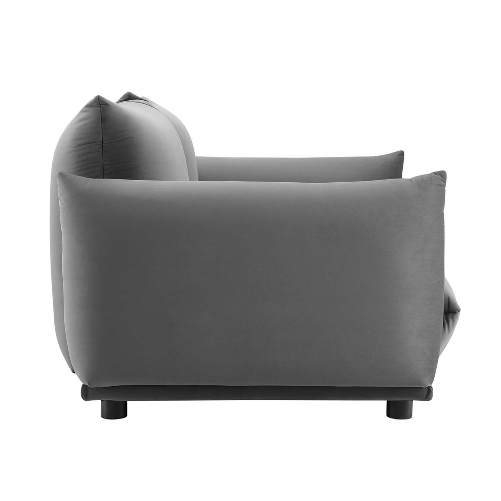 Modway Copious Performance Velvet Loveseat - EEI-5471 | Loveseats | Modishstore - 11