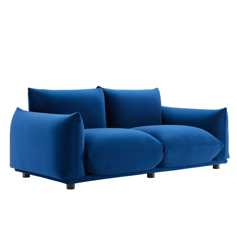 Modway Copious Performance Velvet Loveseat - EEI-5471 | Loveseats | Modishstore - 14