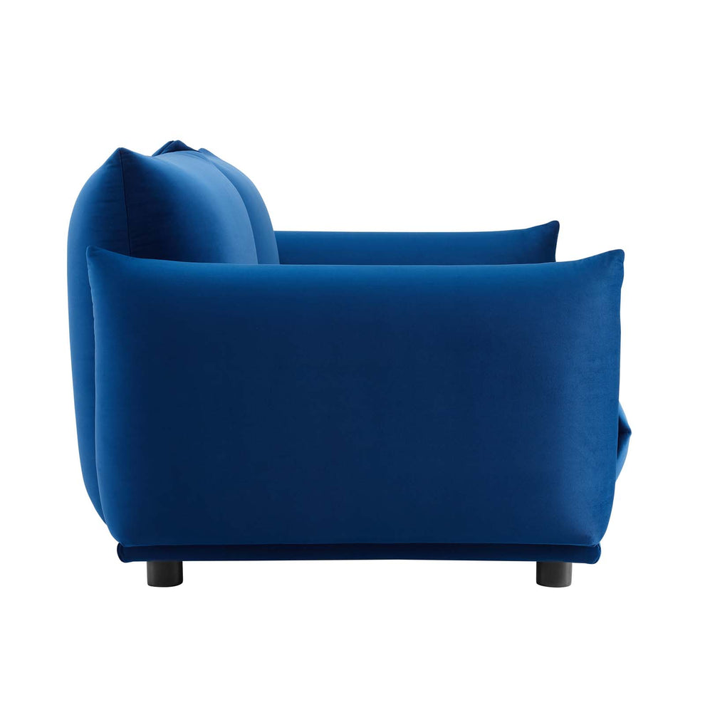 Modway Copious Performance Velvet Loveseat - EEI-5471 | Loveseats | Modishstore - 15