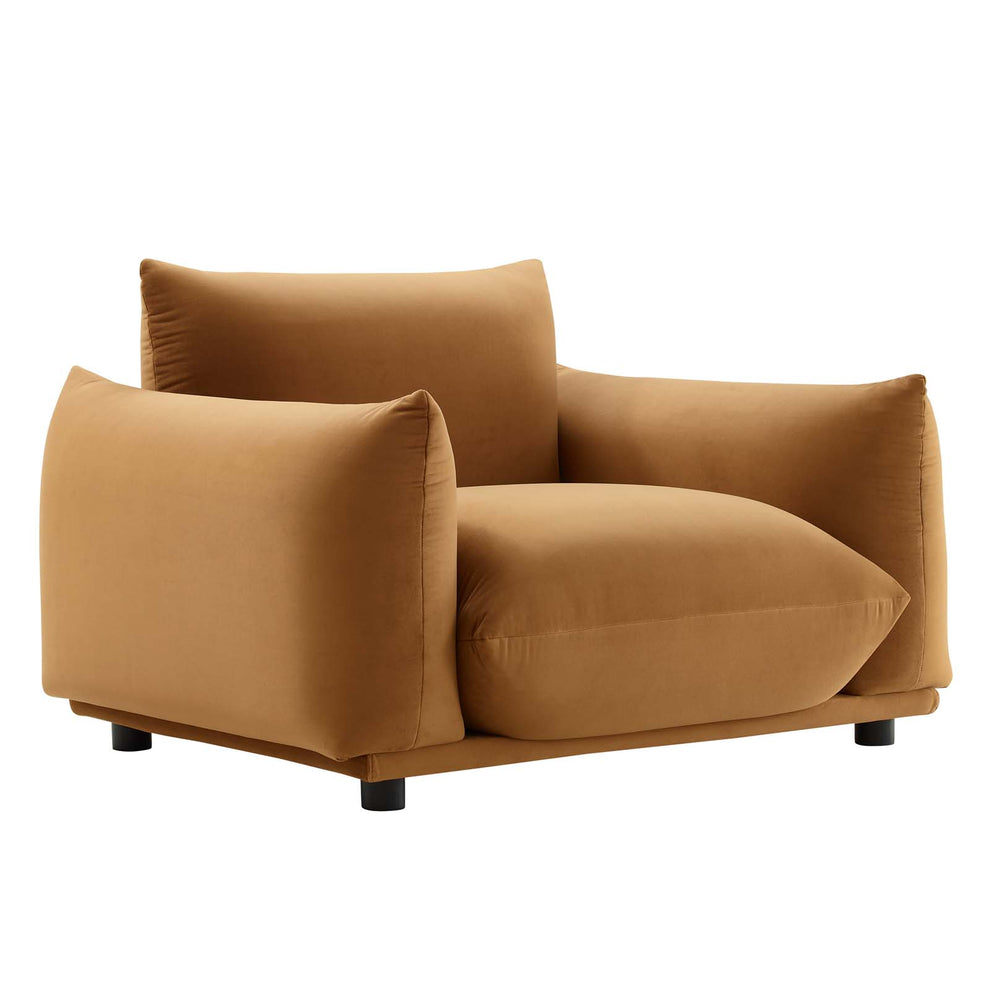 Modway Copious Performance Velvet Armchair - EEI-5472 | Armchairs | Modishstore - 2