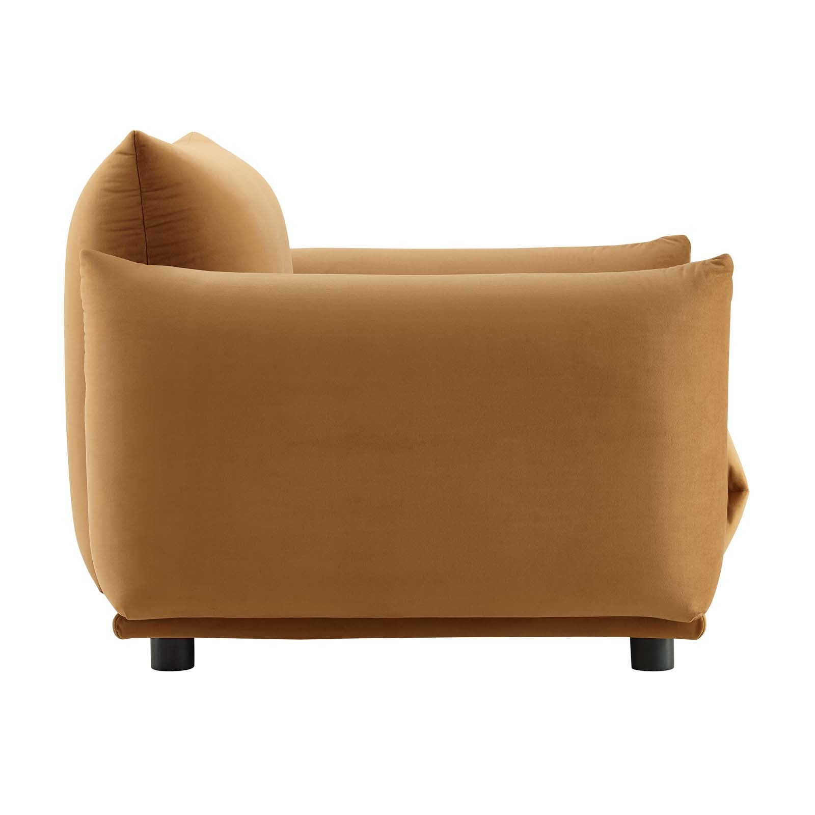 Modway Copious Performance Velvet Armchair - EEI-5472 | Armchairs | Modishstore - 3