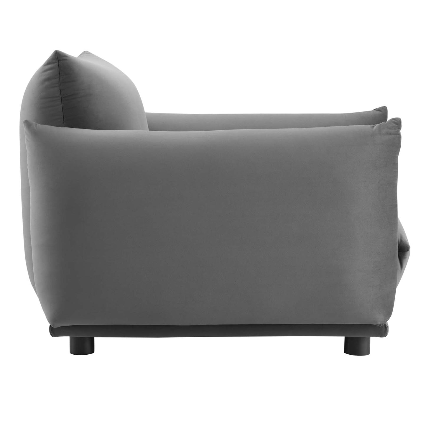 Modway Copious Performance Velvet Armchair - EEI-5472 | Armchairs | Modishstore - 11