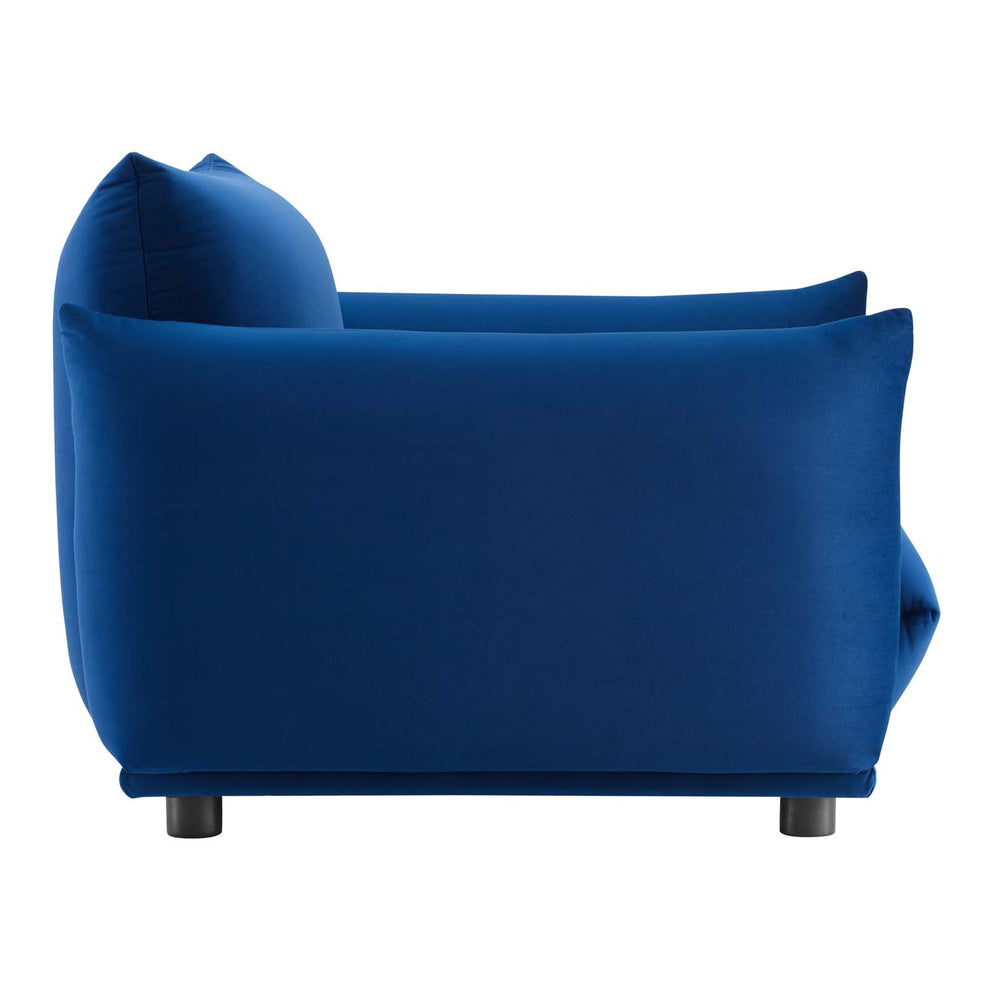 Modway Copious Performance Velvet Armchair - EEI-5472 | Armchairs | Modishstore - 15
