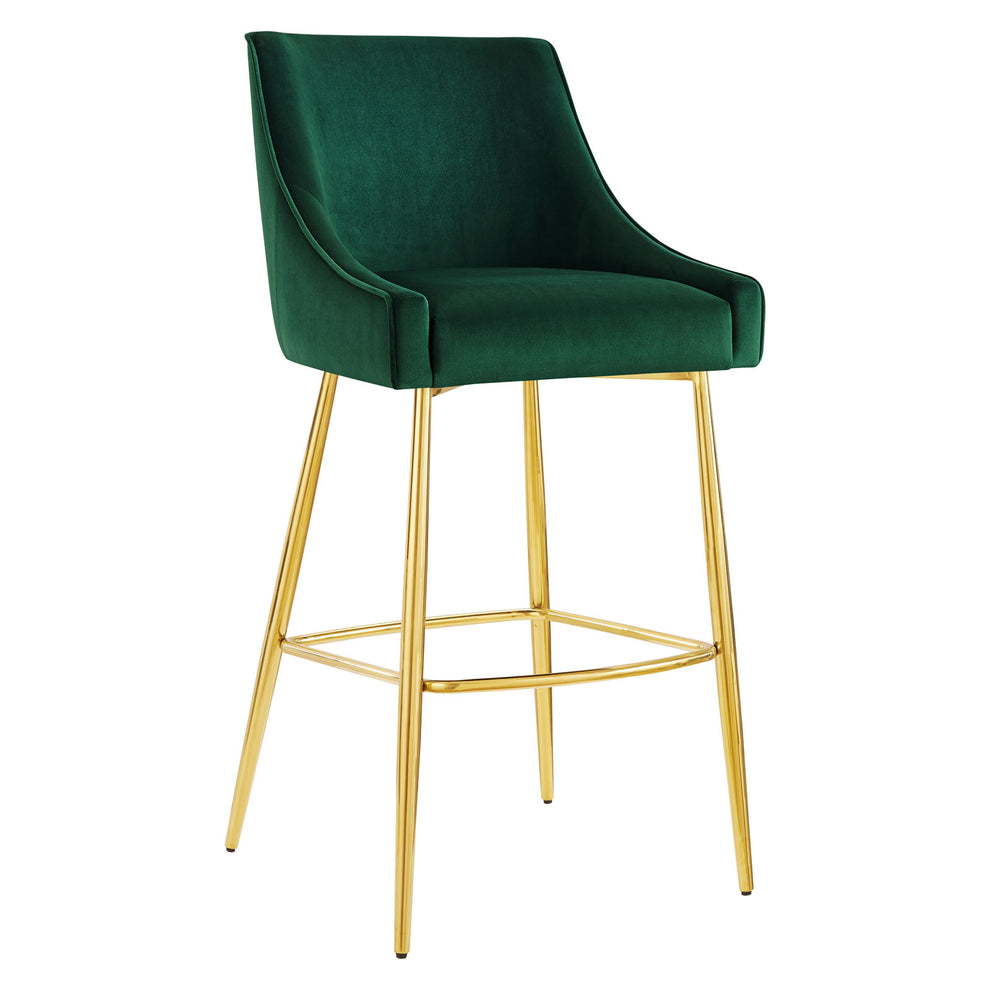 Discern Performance Velvet Bar Stool By Modway - EEI-5473 | Bar Stools | Modishstore - 2