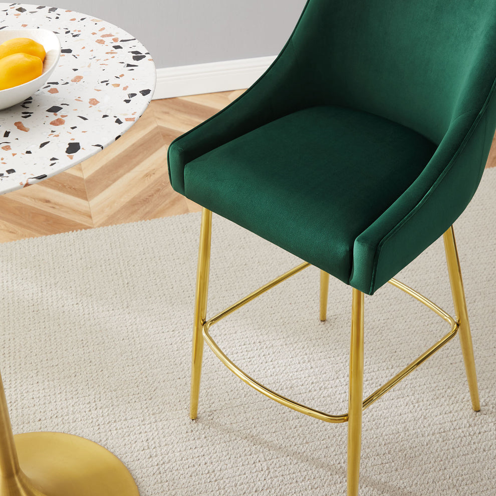 Discern Performance Velvet Bar Stool By Modway - EEI-5473 | Bar Stools | Modishstore - 8