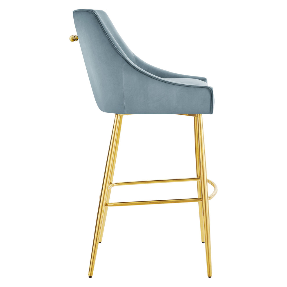 Discern Performance Velvet Bar Stool By Modway - EEI-5473 | Bar Stools | Modishstore - 19