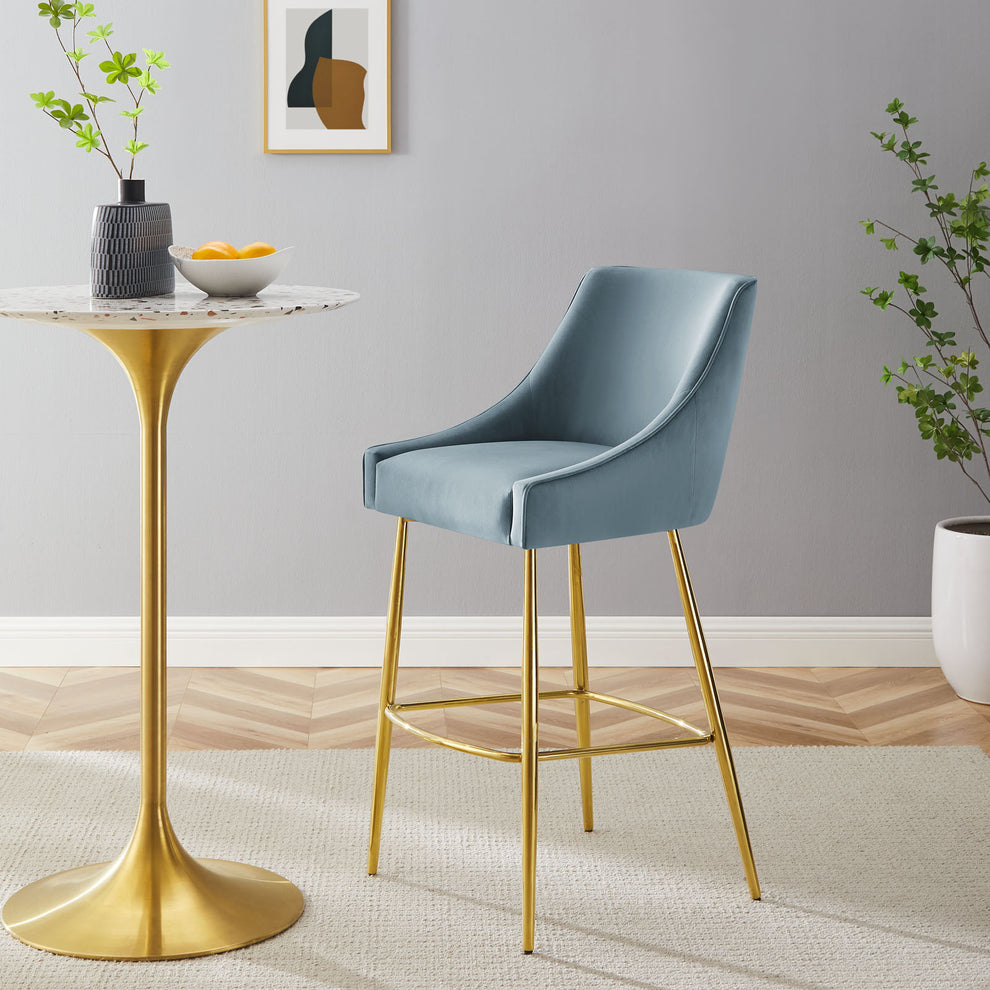 Discern Performance Velvet Bar Stool By Modway - EEI-5473 | Bar Stools | Modishstore - 24