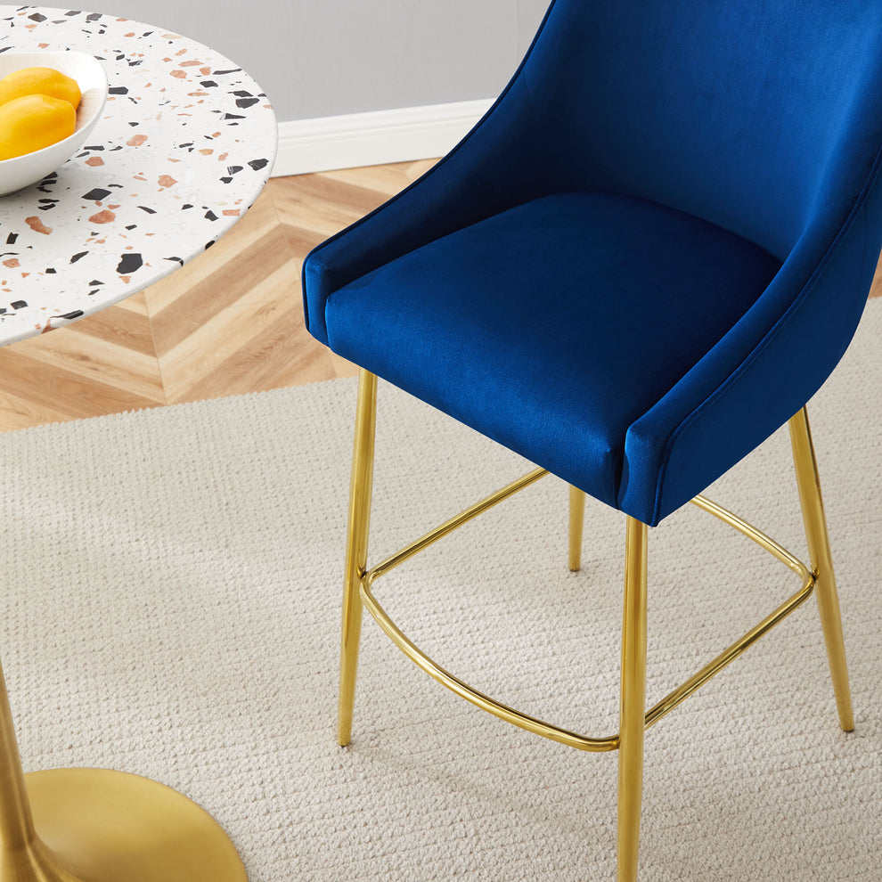 Discern Performance Velvet Bar Stool By Modway - EEI-5473 | Bar Stools | Modishstore - 31