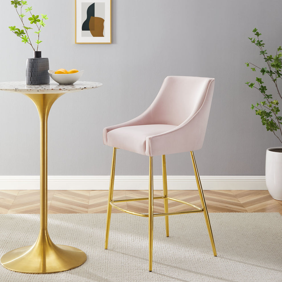 Discern Performance Velvet Bar Stool By Modway - EEI-5473 | Bar Stools | Modishstore - 40