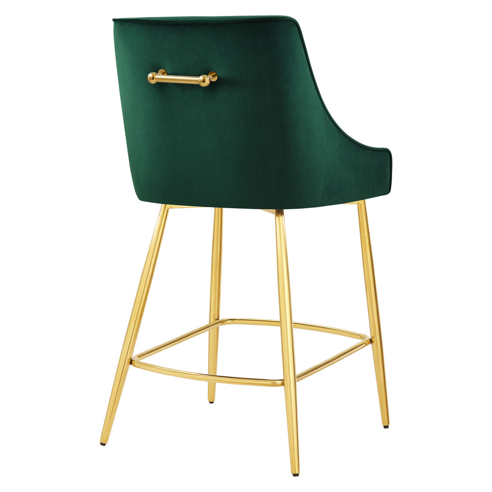 Discern Performance Velvet Counter Stool By Modway - EEI-5474 | Bar Stools | Modishstore - 5