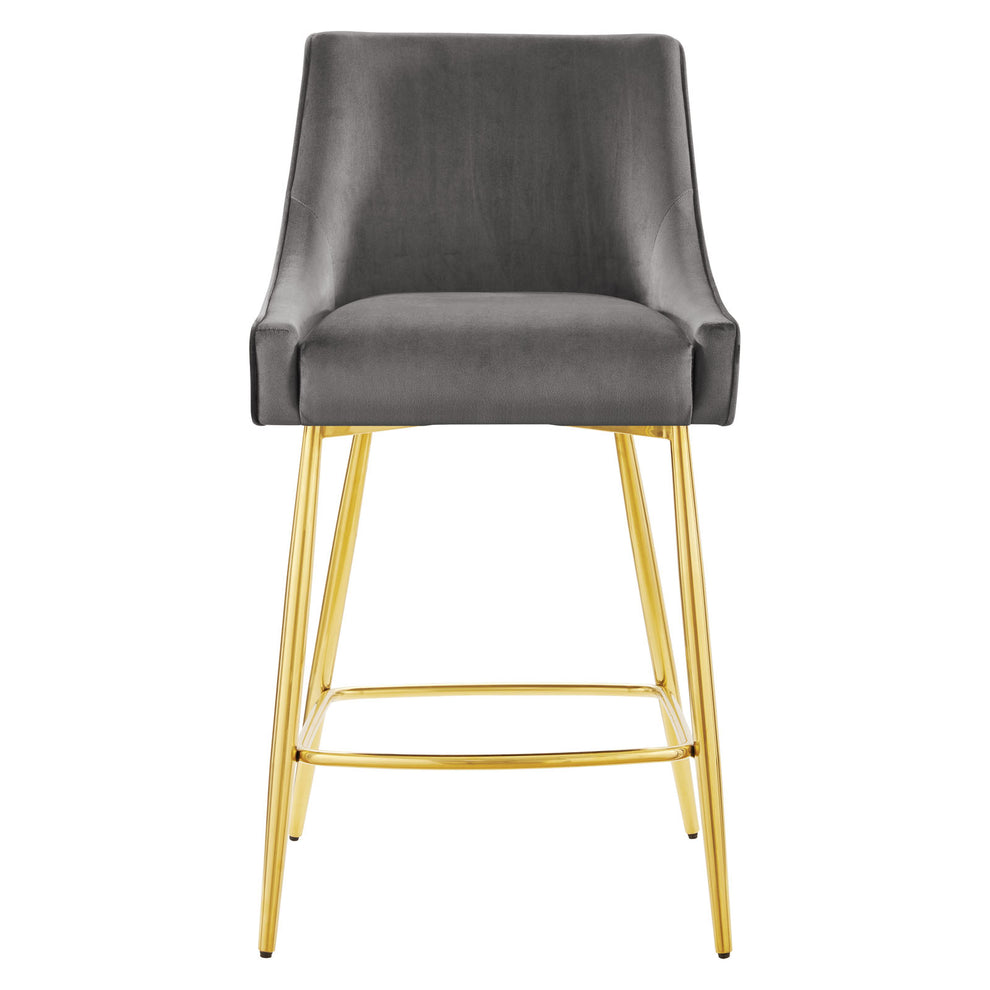 Discern Performance Velvet Counter Stool By Modway - EEI-5474 | Bar Stools | Modishstore - 10