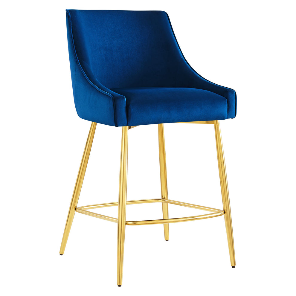 Discern Performance Velvet Counter Stool By Modway - EEI-5474 | Bar Stools | Modishstore - 25