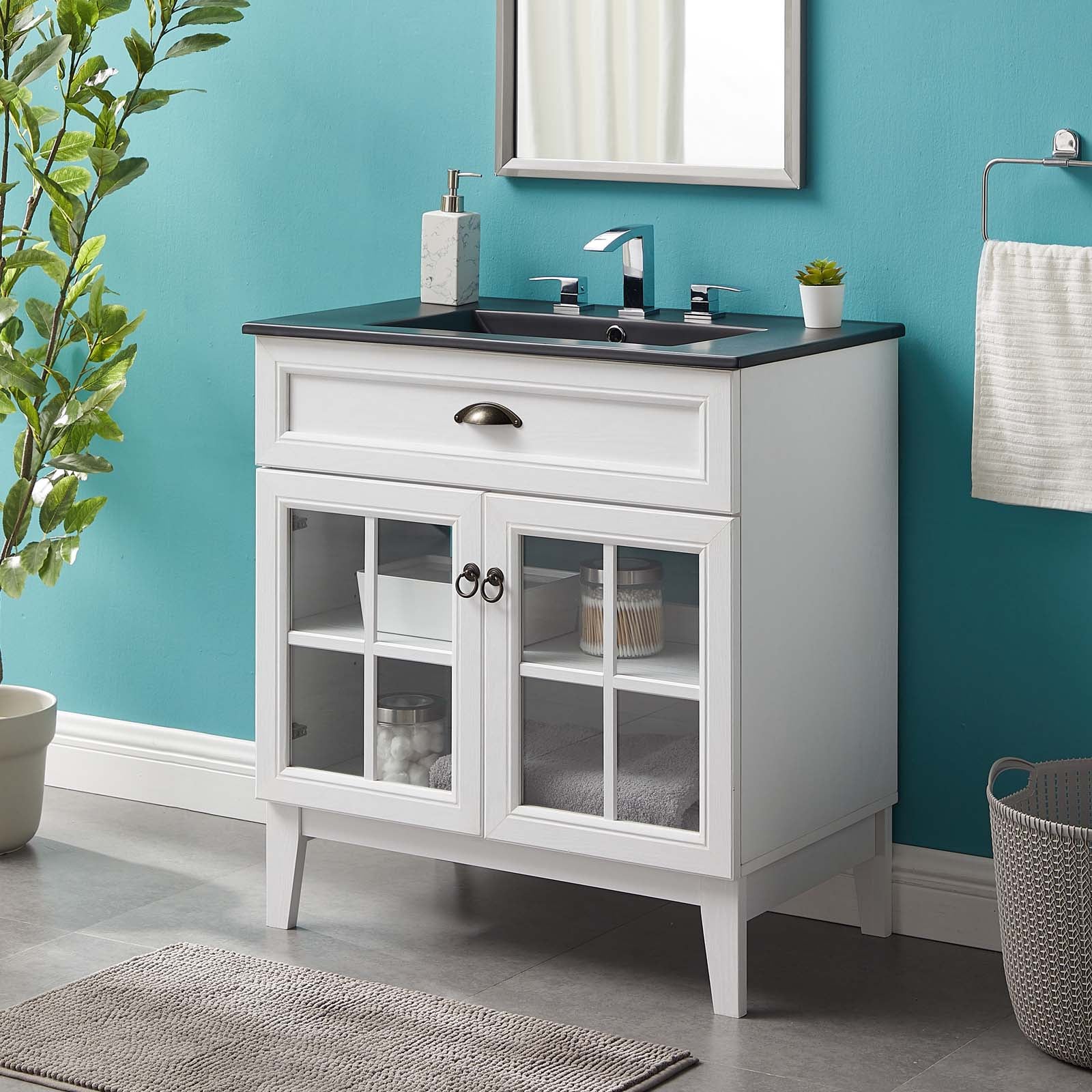 Modway Isle 30" Bathroom Vanity Cabinet | Bathroom Accessories | Modishstore