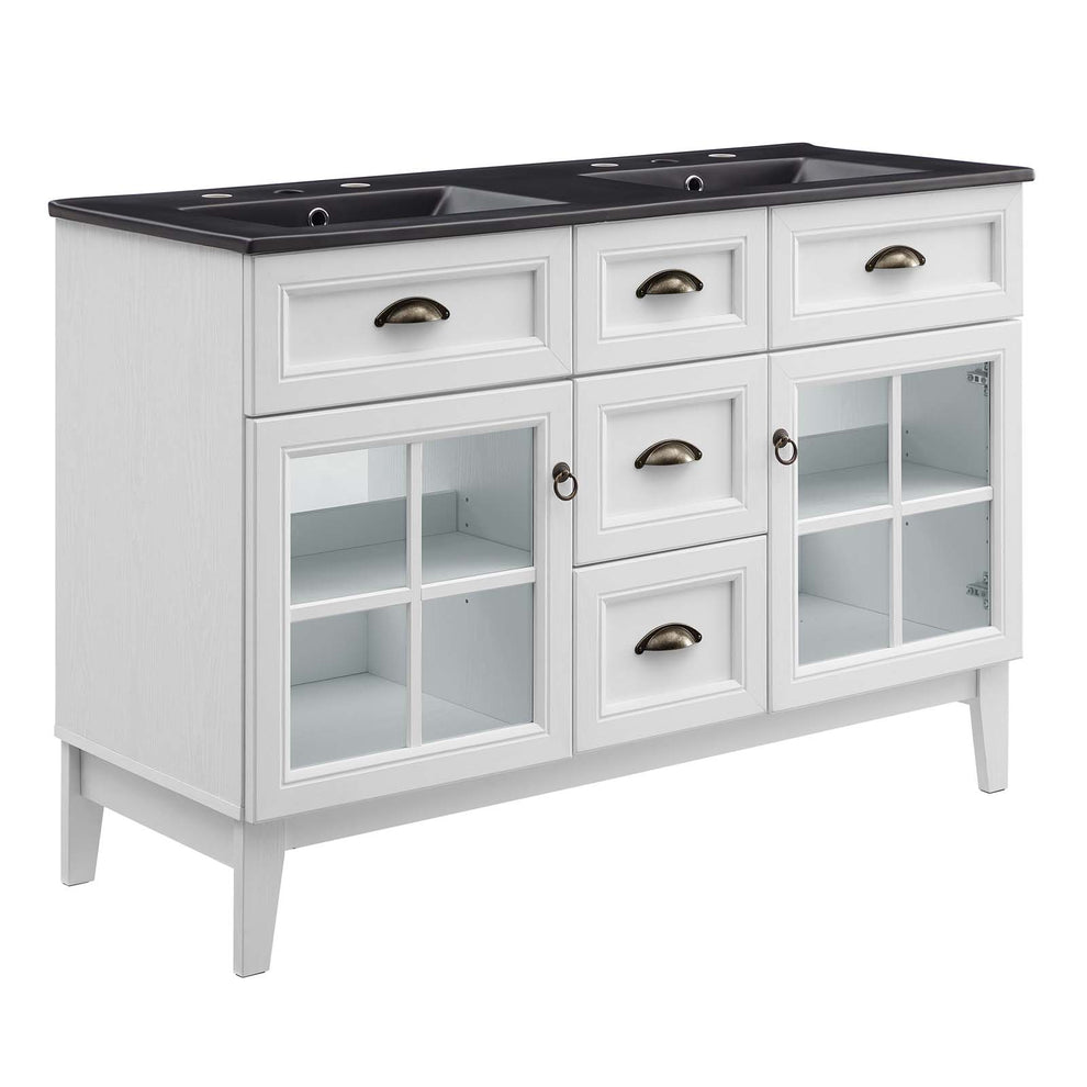Modway Isle 48" Double Bathroom Vanity Cabinet - EEI-5480 | Bathroom Accessories | Modishstore - 2
