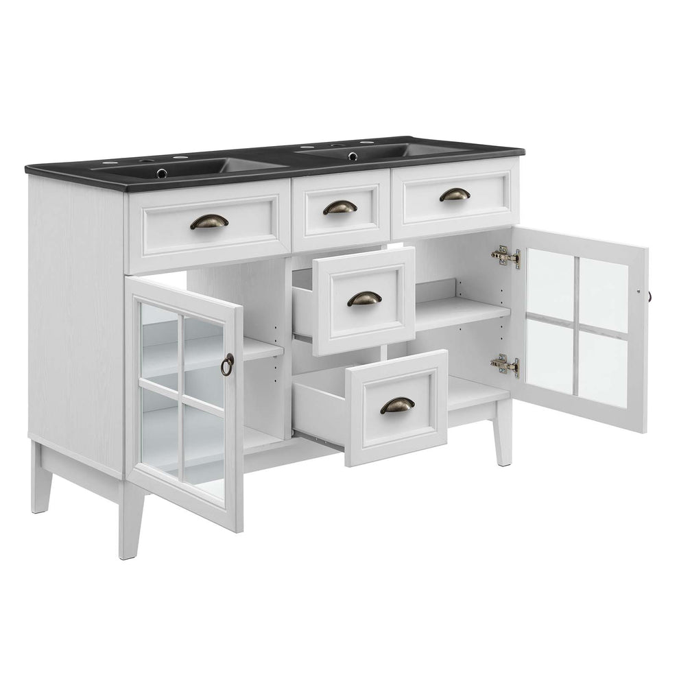 Modway Isle 48" Double Bathroom Vanity Cabinet - EEI-5480 | Bathroom Accessories | Modishstore - 3