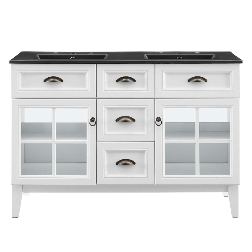 Modway Isle 48" Double Bathroom Vanity Cabinet - EEI-5480 | Bathroom Accessories | Modishstore - 4