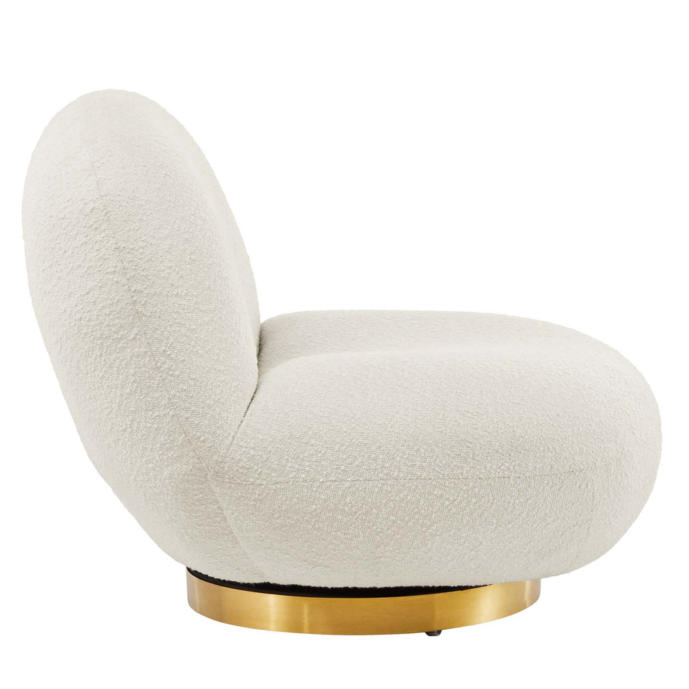 Kindred Upholstered Fabric Swivel Chair By Modway - EEI-5485 | Lounge Chairs | Modishstore - 4