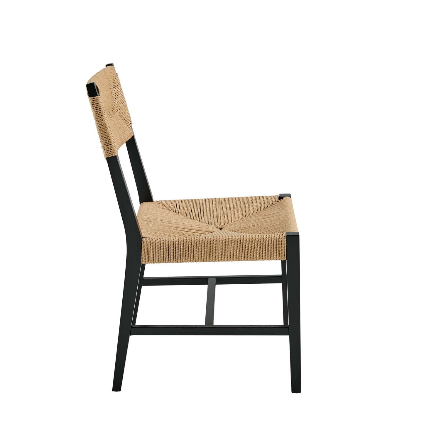 Bodie Wood Dining Chair By Modway - EEI-5489-BLK-NAT | Dining Chairs |  Modishstore - 3