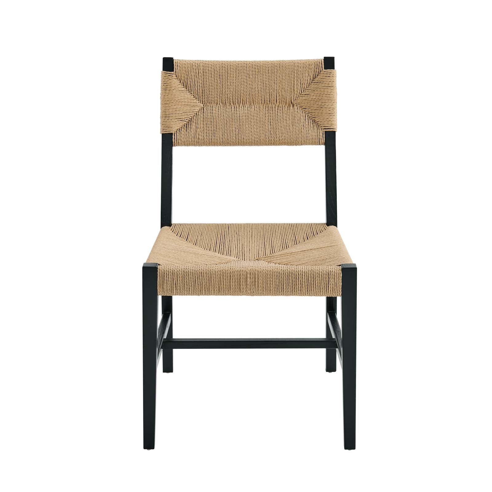 Bodie Wood Dining Chair By Modway - EEI-5489-BLK-NAT | Dining Chairs |  Modishstore - 6