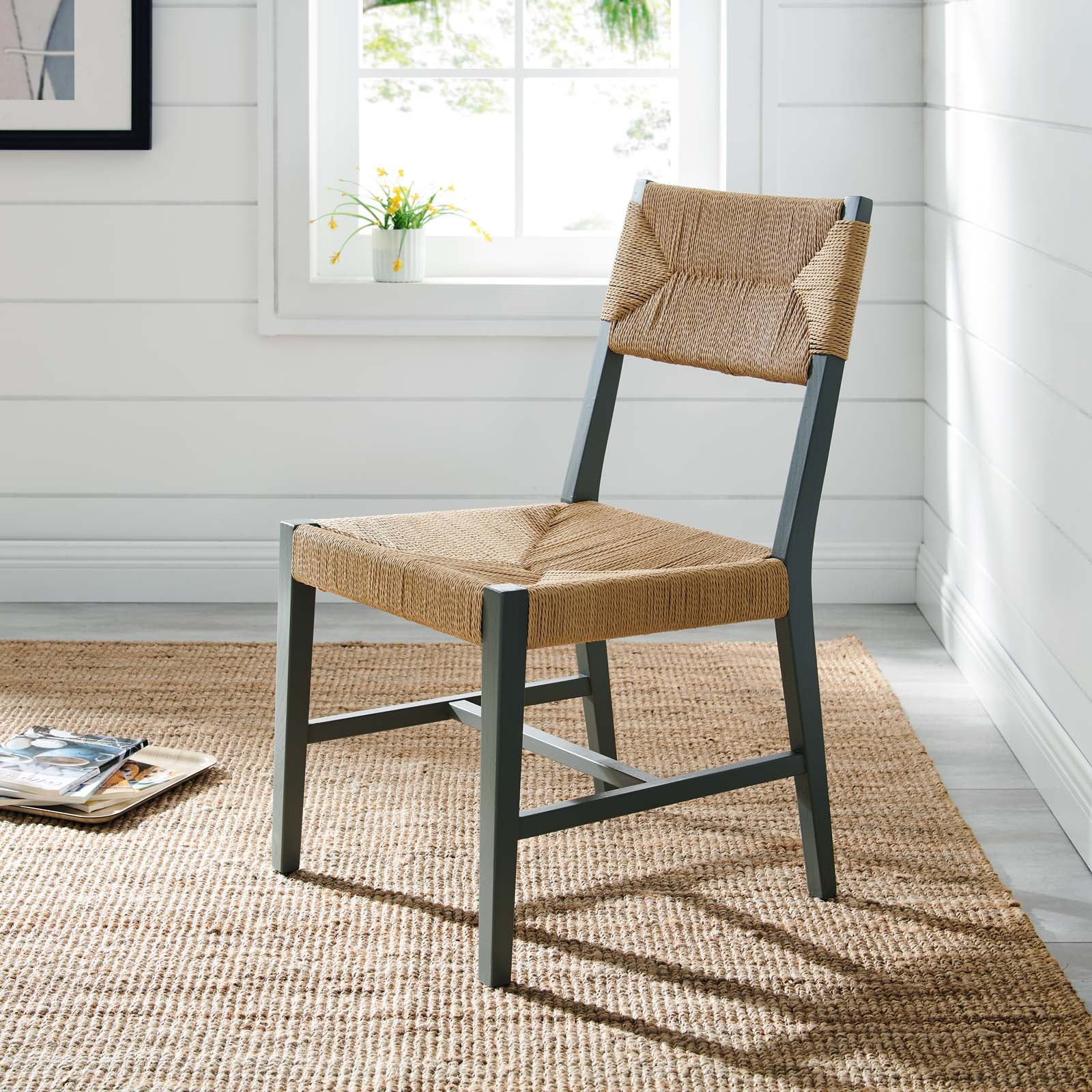 Bodie Wood Dining Chair By Modway - EEI-5489-BLK-NAT | Dining Chairs |  Modishstore - 14