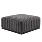 Conjure Channel Tufted Performance Velvet Ottoman By Modway - EEI-5500 | Ottomans | Modishstore - 11