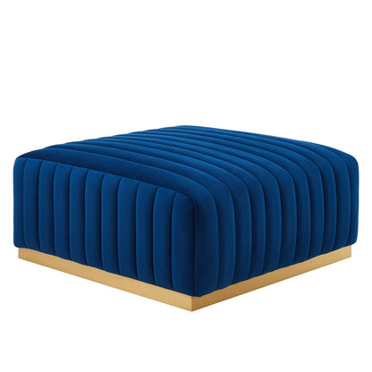 Conjure Channel Tufted Performance Velvet Ottoman By Modway - EEI-5507 | Ottomans | Modishstore - 16