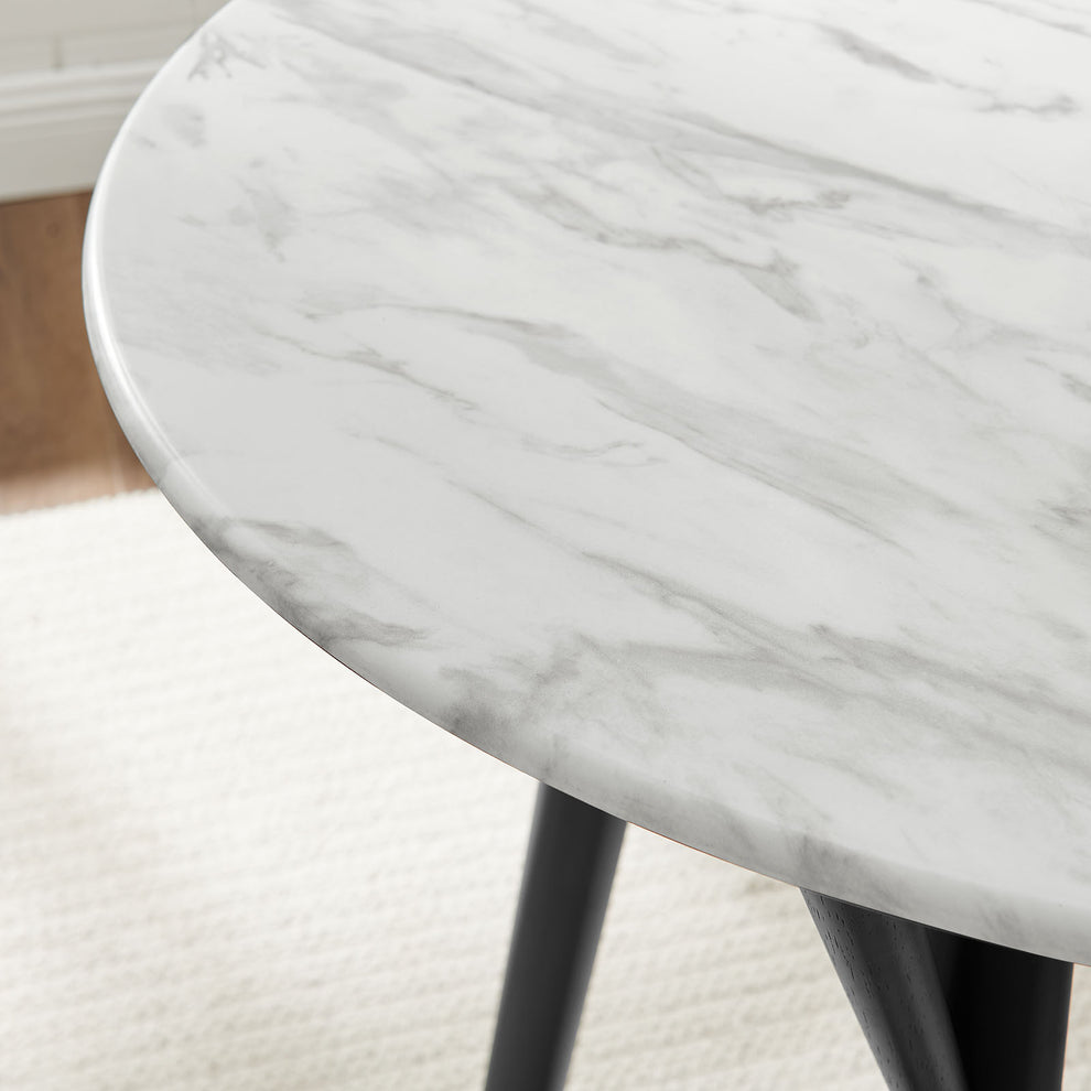 Modway Gallant 36" Round Performance Artificial Marble Dining Table - EEI-5514 | Dining Tables | Modishstore - 4