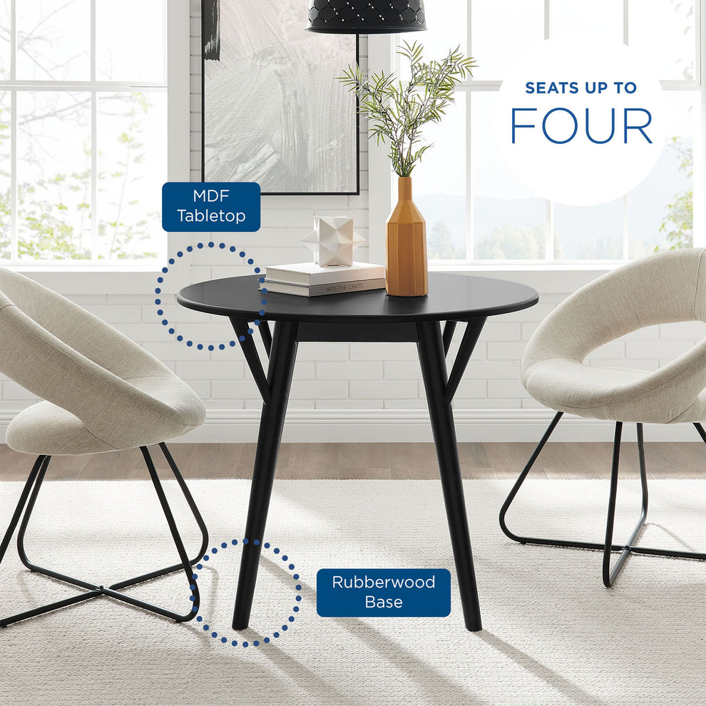Modway Gallant 36" Dining Table - EEI-5515 | Dining Tables | Modishstore - 6