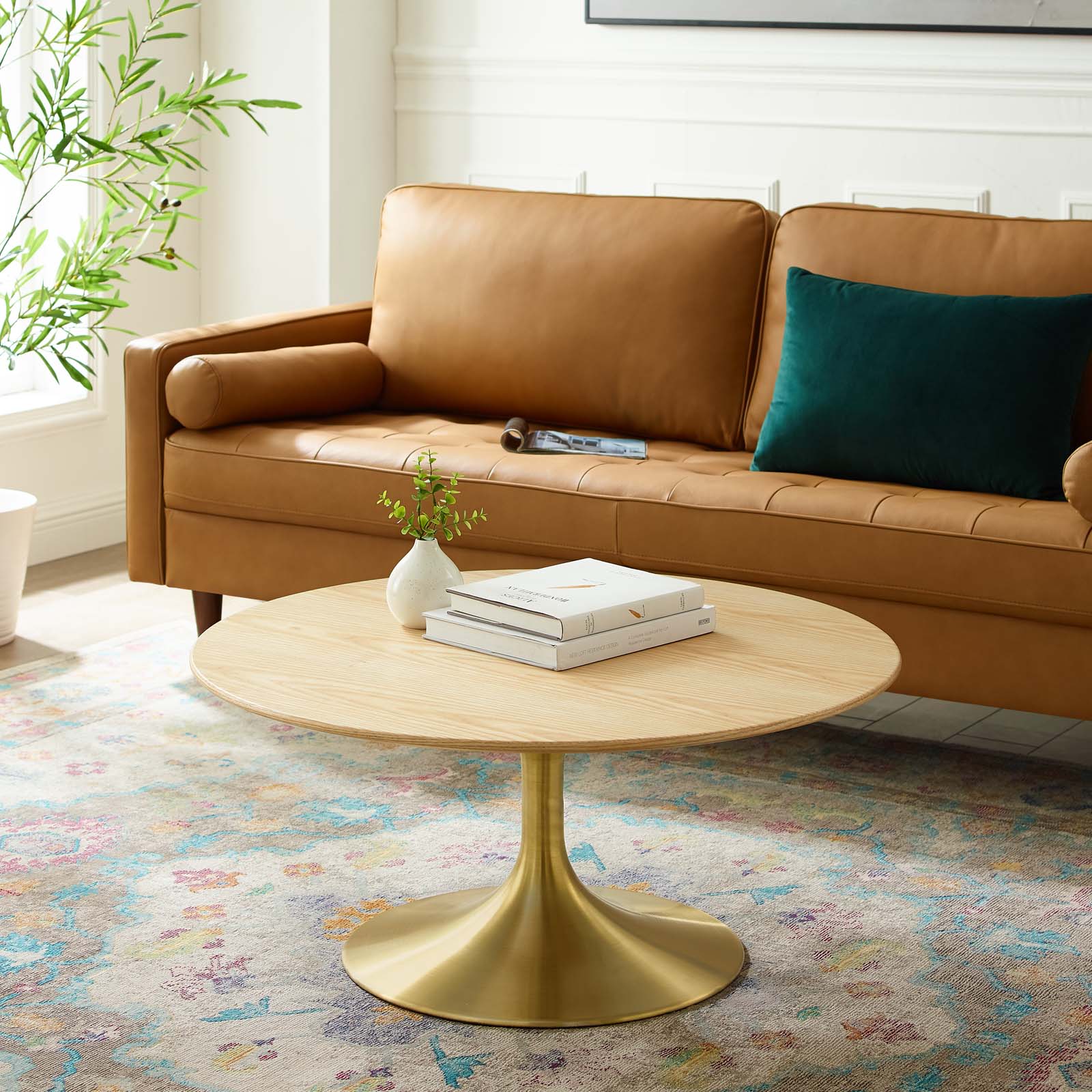 Modway Lippa 36" Wood Coffee Table - EEI-5518 | Coffee Tables | Modishstore - 1